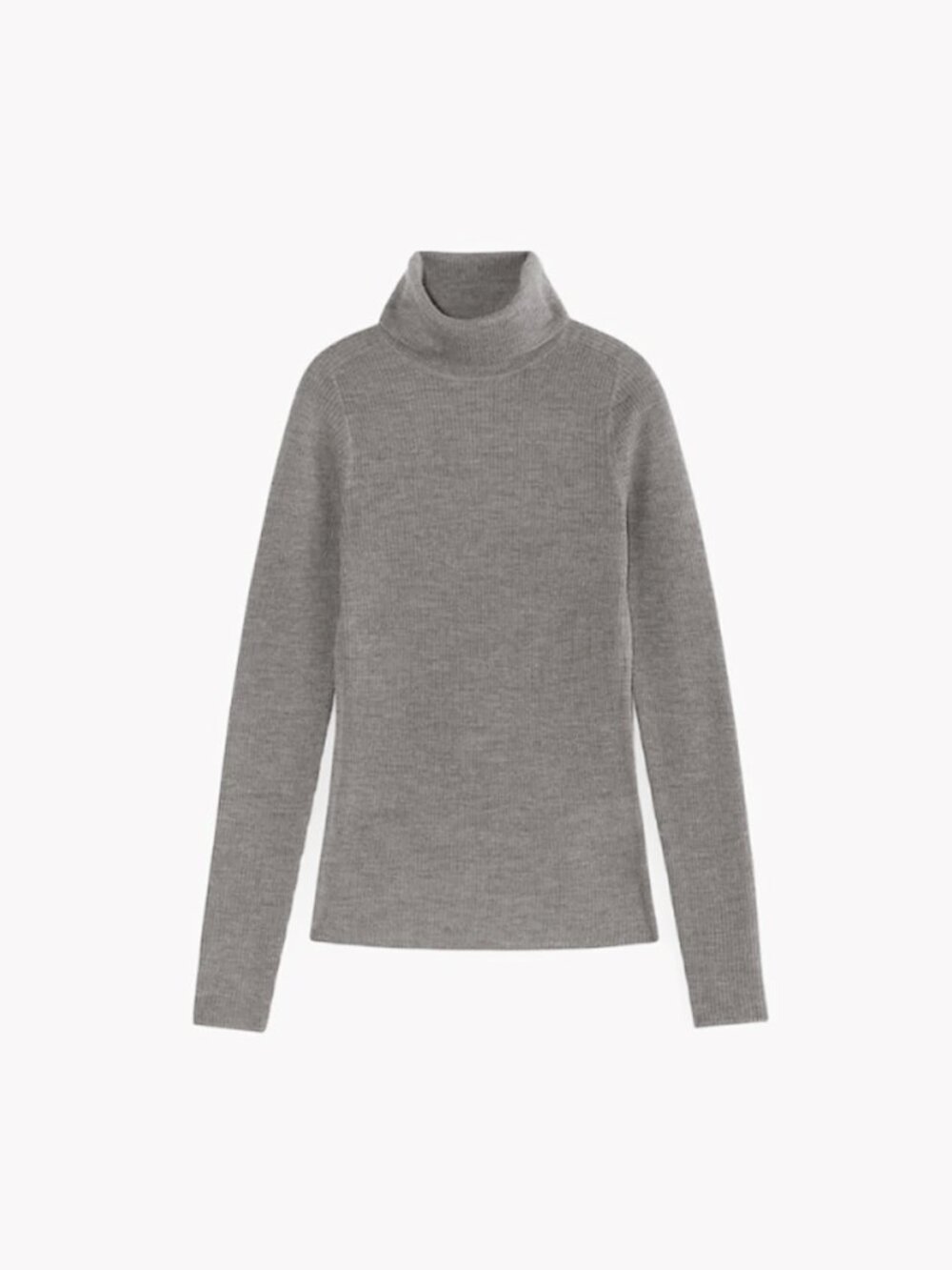 Everlane • The Turtleneck in Luxe Merino, Heathered Grey